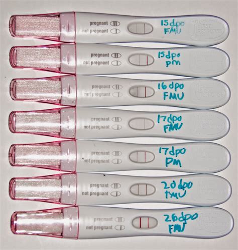 taking pregnancy test too early.